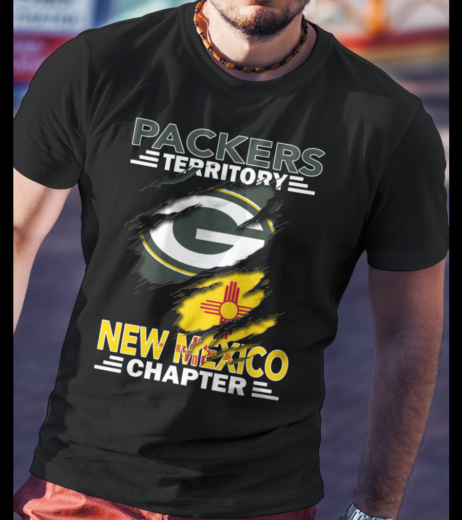 Packers Territory New Mexico Chapter G Logo And Zia T-Shirt