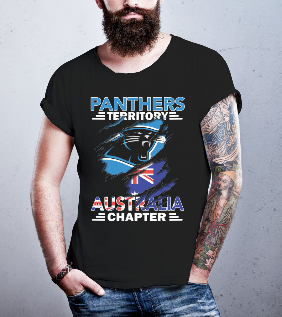 Panthers Territory Australia Chapter Flag T-Shirt