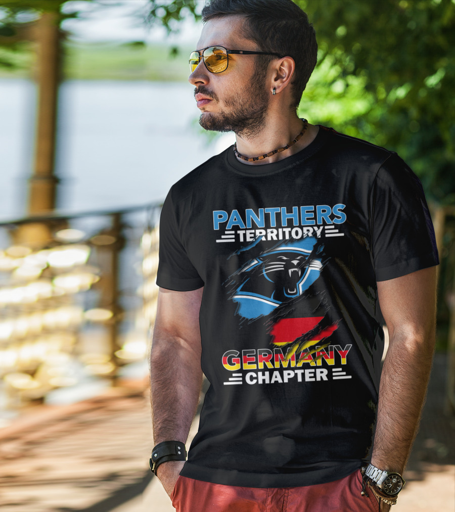 Panthers Territory Germany Chapter Flag T-Shirt