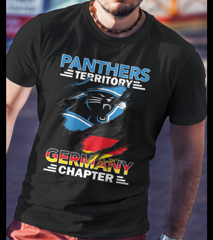 Panthers Territory Germany Chapter Flag T-Shirt