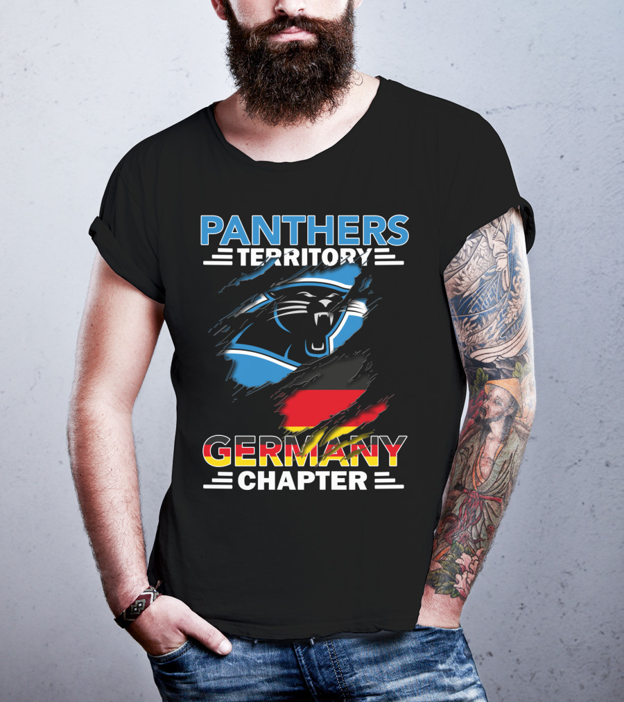 Panthers Territory Germany Chapter Flag T-Shirt