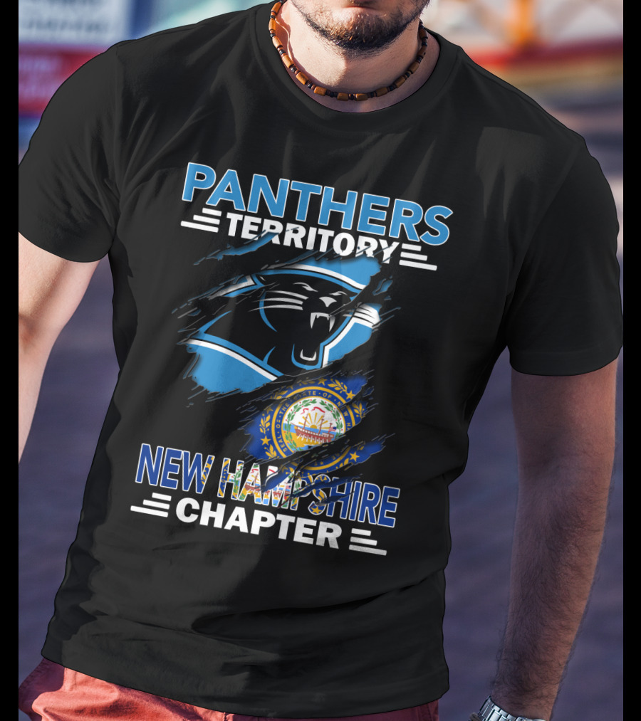 Panthers Territory New Hampshire Chapter State Seal T-Shirt