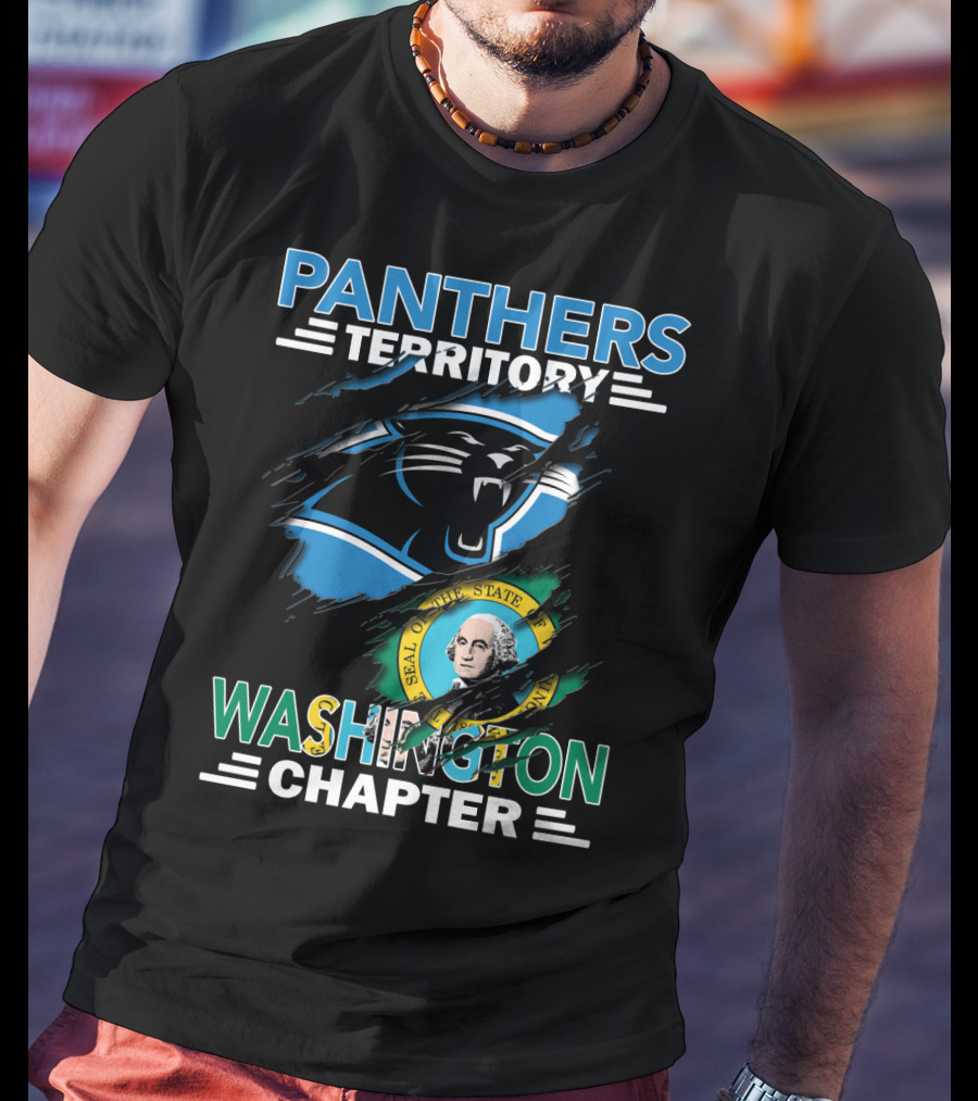 Panthers Territory Washington Chapter Seal T-Shirt