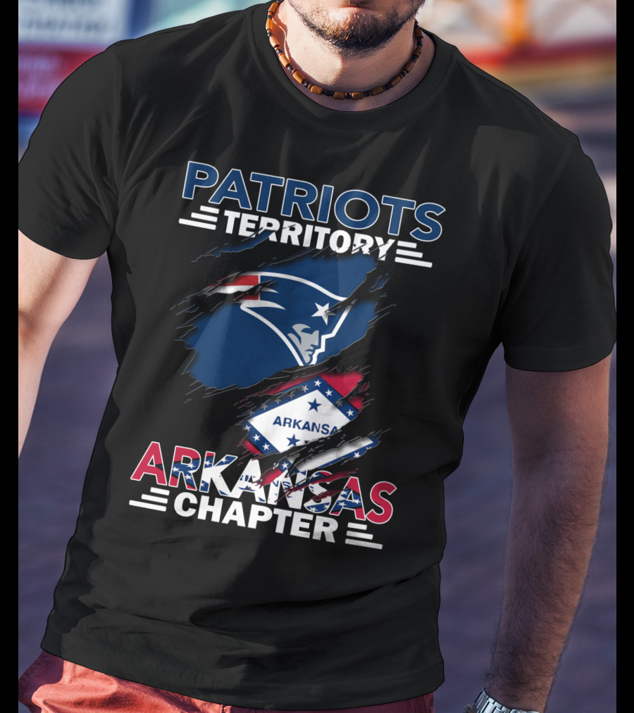 Patriots Territory Arkansas Chapter Arkansas Flag T-Shirt
