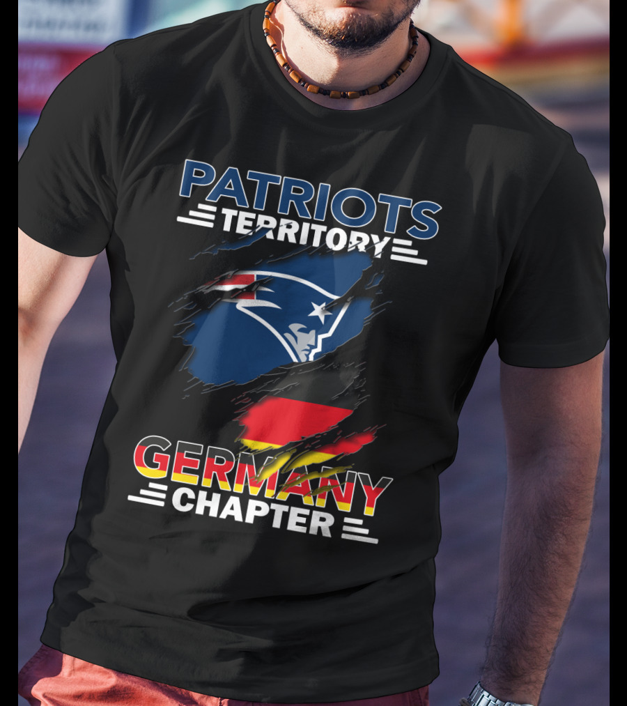 Patriots Territory Germany Chapter Flag T-Shirt
