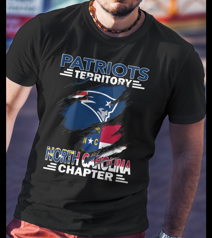 Patriots Territory North Carolina Chapter Flag T-Shirt
