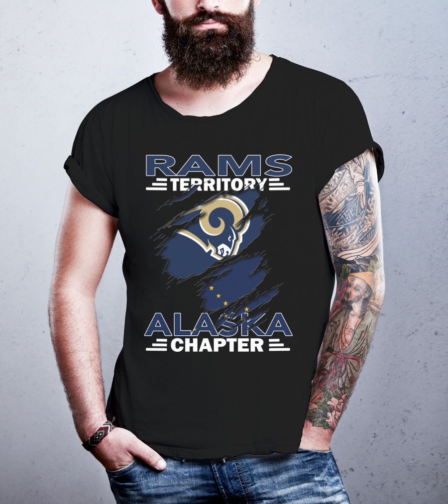 Rams Territory Alaska Chapter NFL T-Shirt
