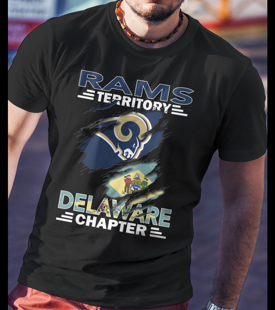 Rams Territory Delaware Chapter NFL Fan Club T-Shirt