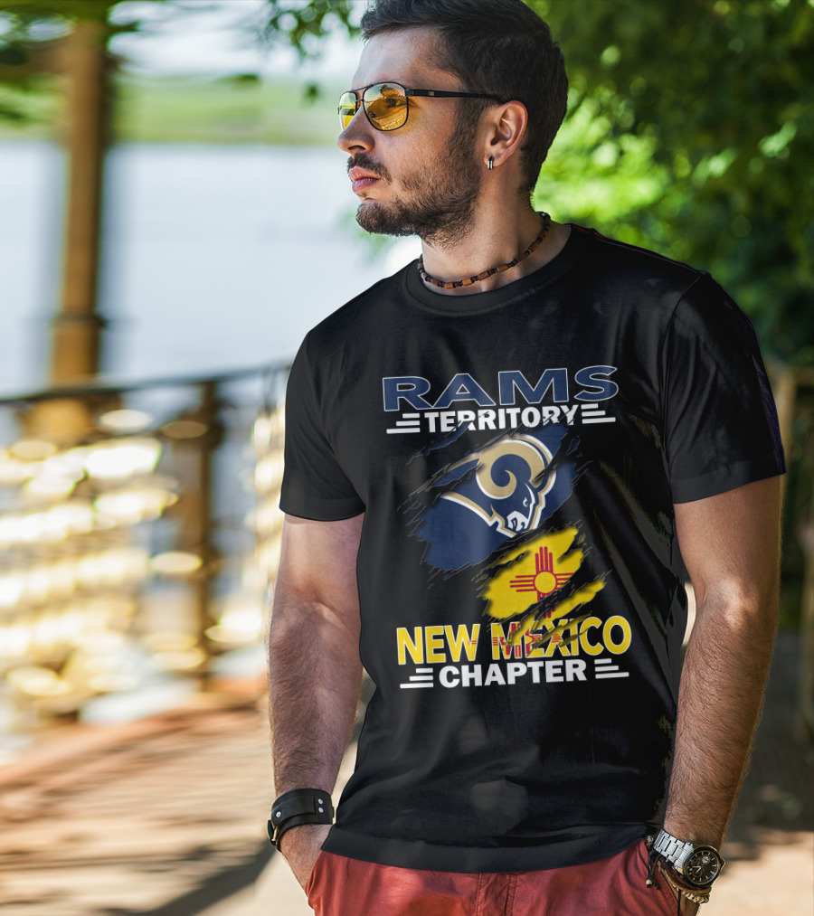 Rams Territory New Mexico Chapter Los Angeles Rams Fan Club T-Shirt