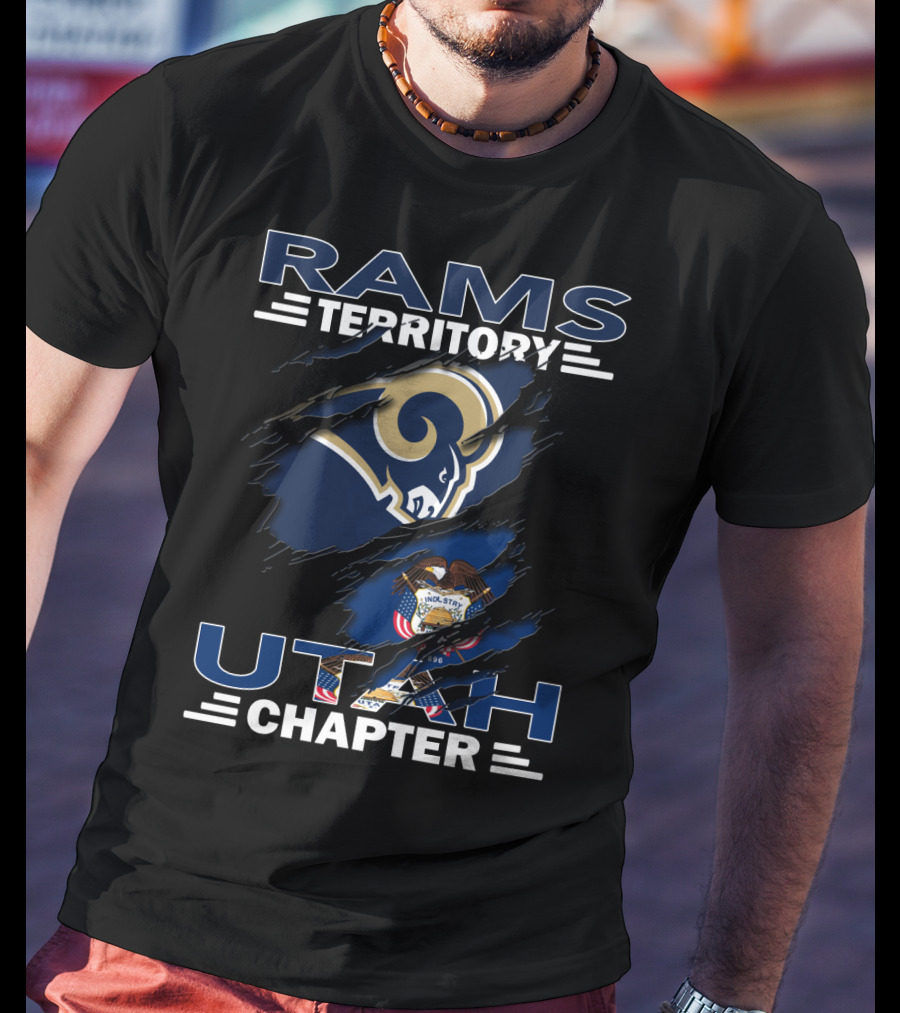 Rams Territory Utah Chapter NFL Fan Community T-Shirt