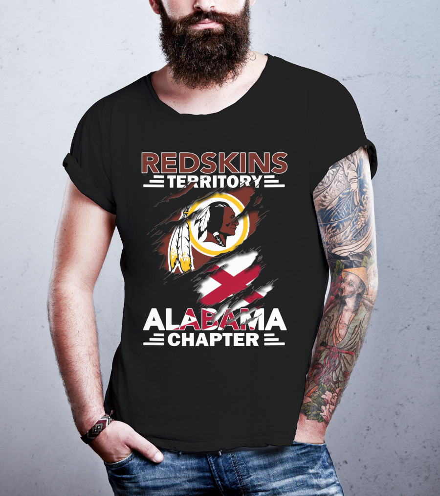 Redskins Territory Alabama Chapter Fan Club T-Shirt