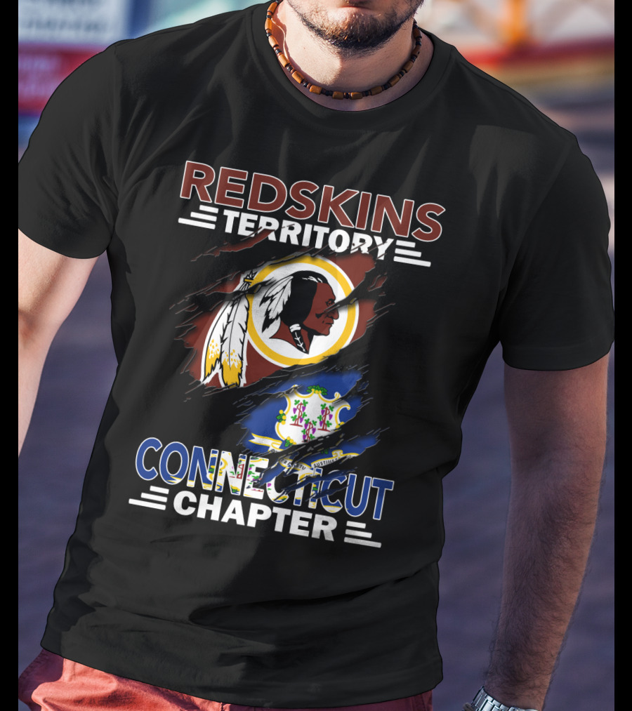 Redskins Territory Connecticut Chapter Nfl Inspired T-Shirt