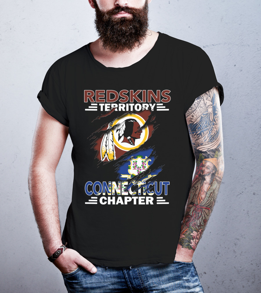 Redskins Territory Connecticut Chapter Nfl Inspired T-Shirt