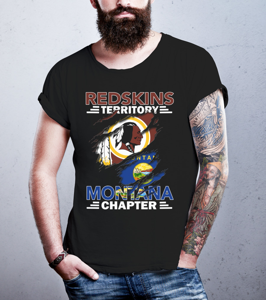 Redskins Territory Montana Chapter United Fans Legacy T-Shirt
