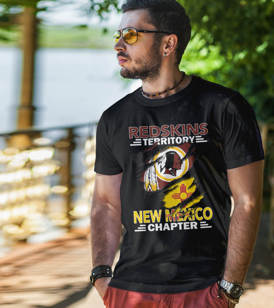 Redskins Territory New Mexico Chapter Flag T-Shirt