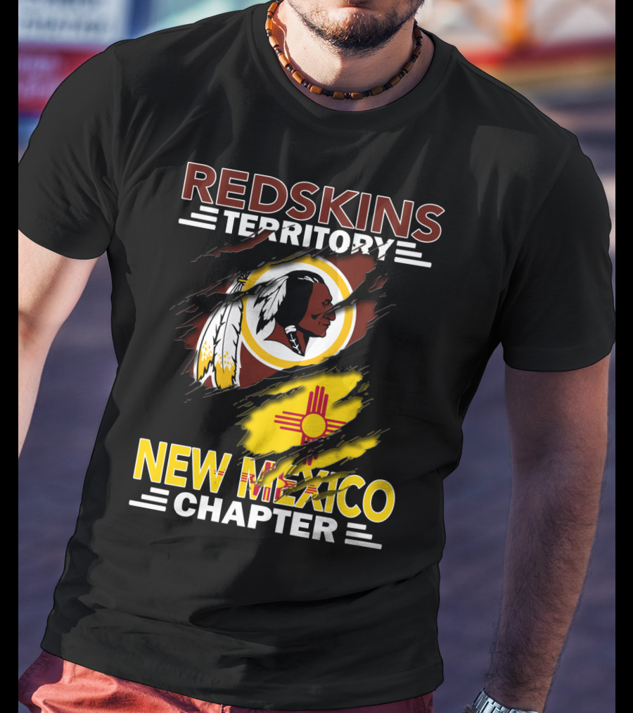 Redskins Territory New Mexico Chapter Flag T-Shirt