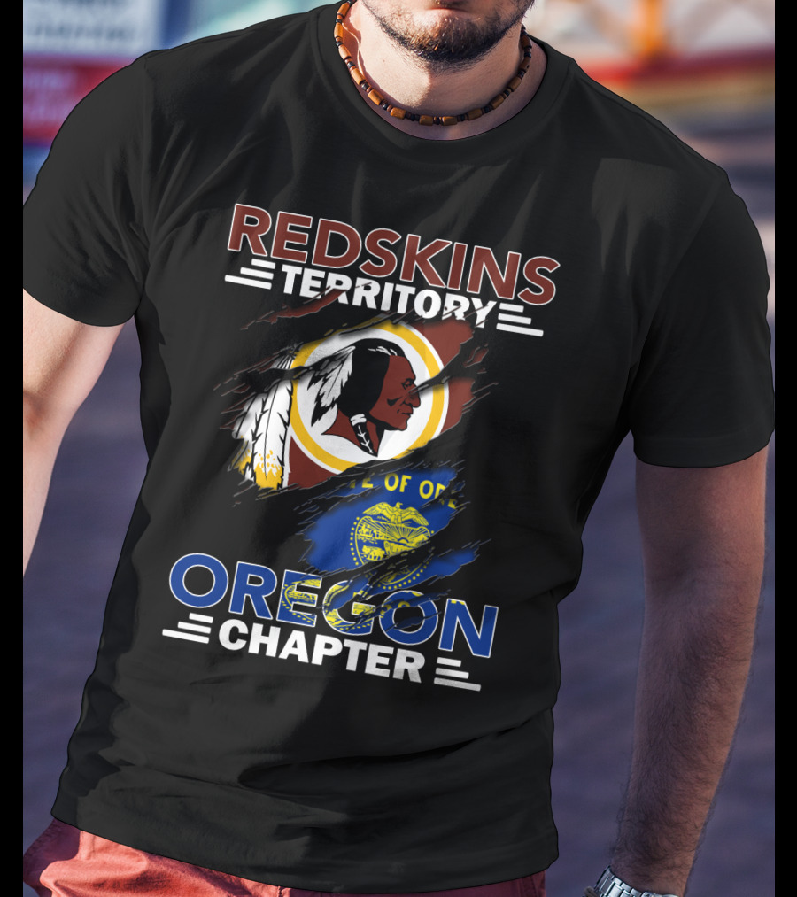Redskins Territory Oregon Chapter Nfl Fan Gear T-Shirt