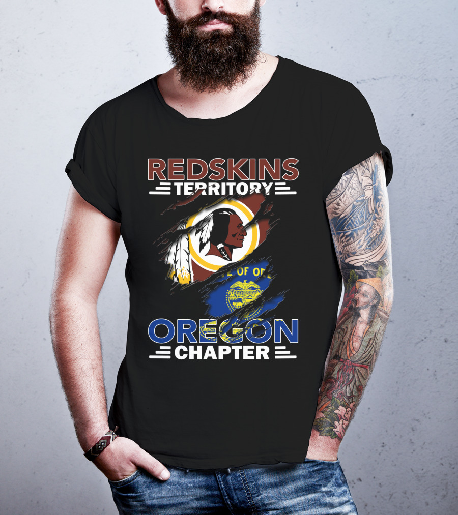 Redskins Territory Oregon Chapter Nfl Fan Gear T-Shirt