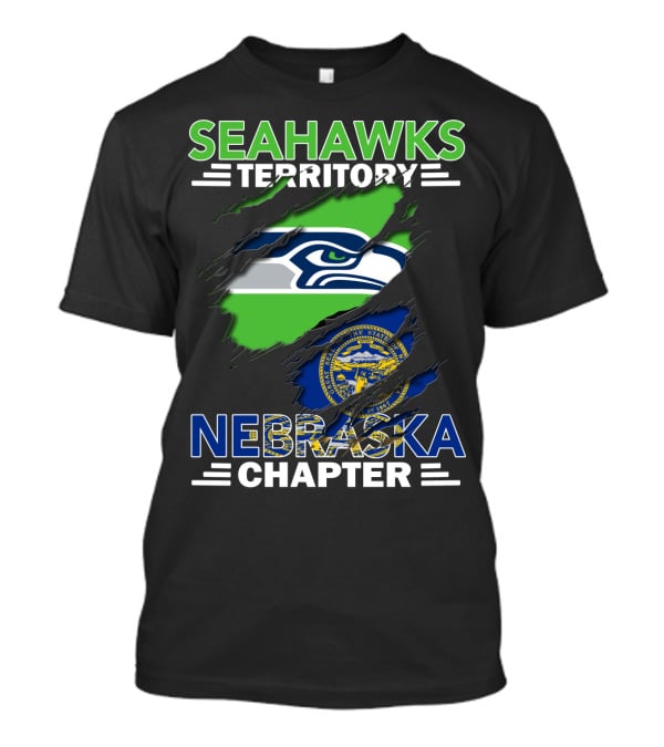 Seahawks Territory Nebraska Chapter State Pride T-Shirt
