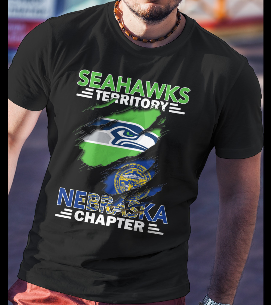 Seahawks Territory Nebraska Chapter State Pride T-Shirt