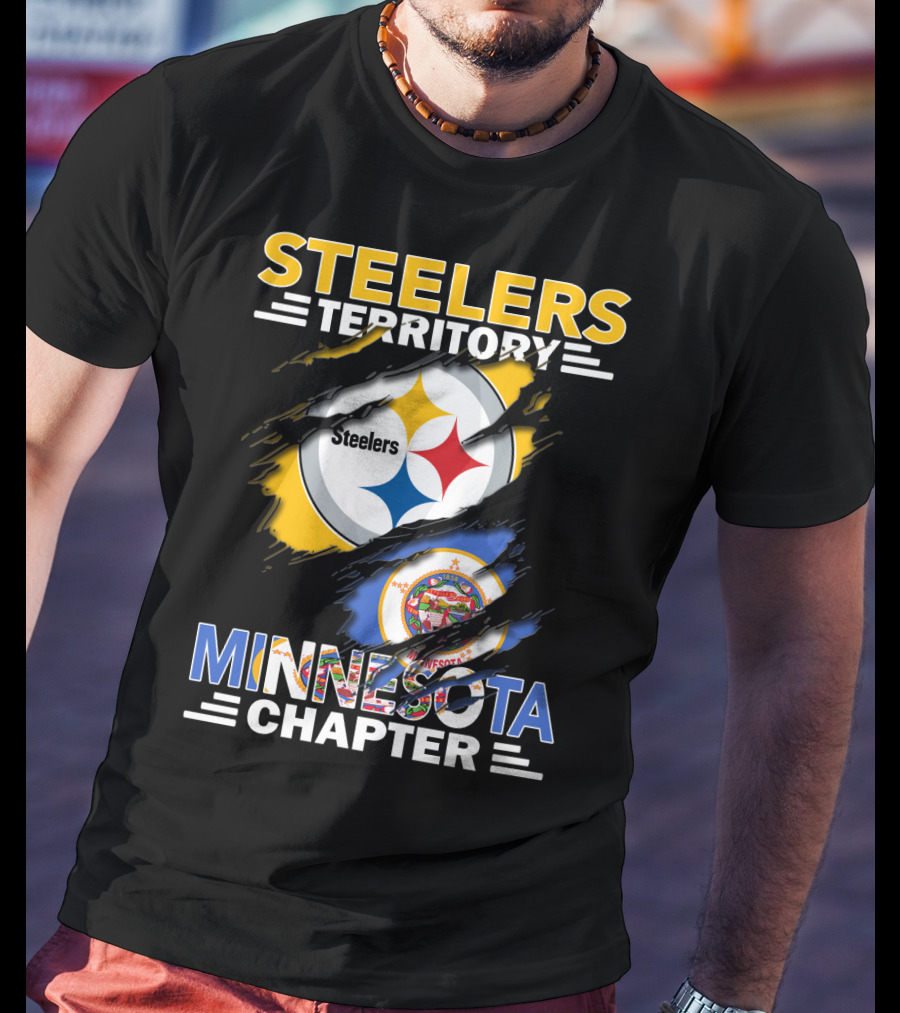 Steelers Territory Minnesota Chapter Logos And Symbols T-Shirt