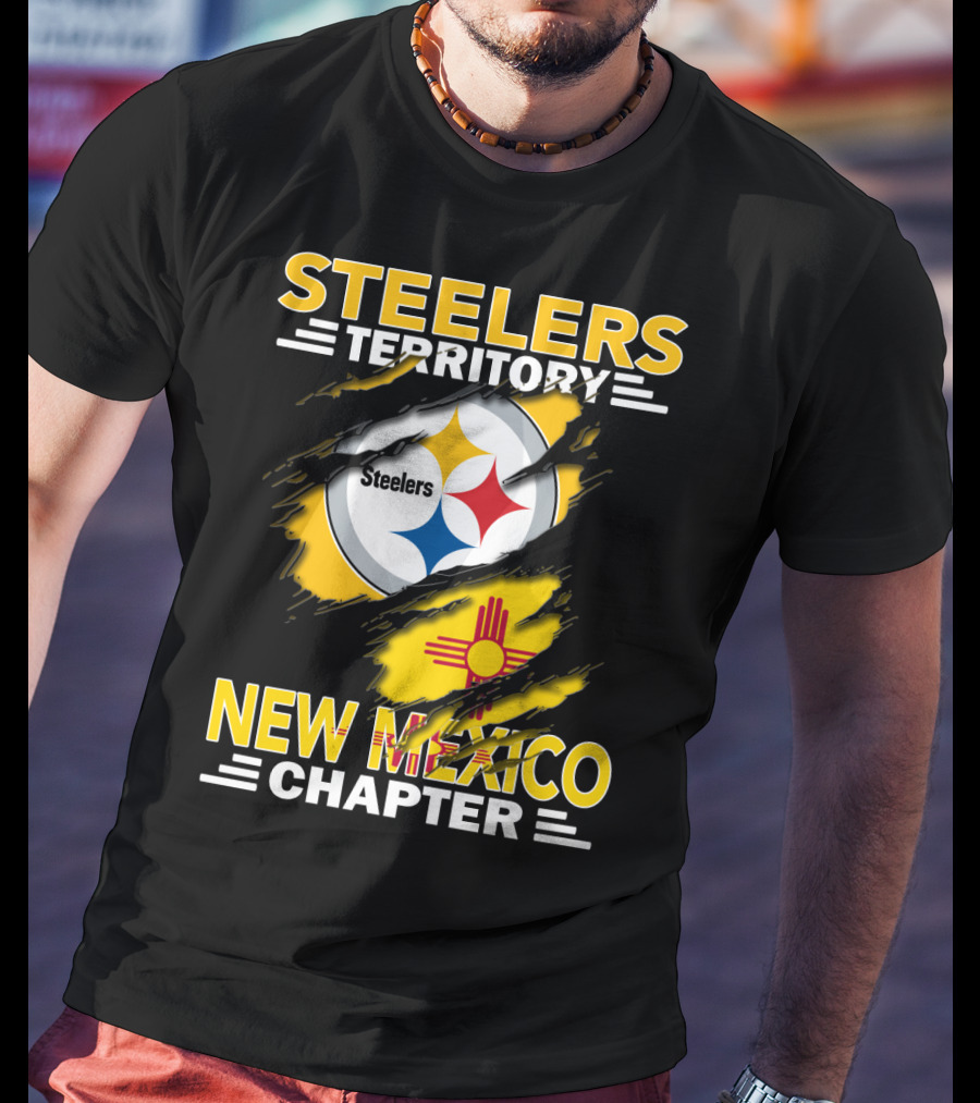 Steelers Territory New Mexico Chapter Steelers Symbol Zia Sun T-Shirt