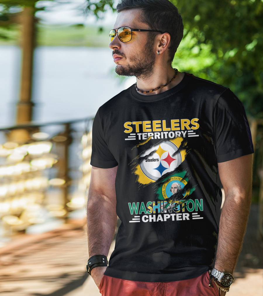 Steelers Territory Seal Of The State Of Washington Chapter T-Shirt