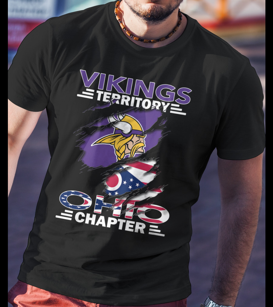 Vikings Territory Ohio Chapter Sports T-Shirt