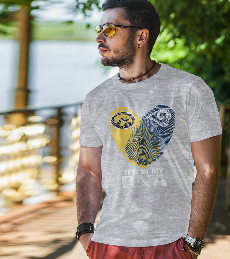 Los Angeles Rams Hawkeye It's In My Dna T-Shirt
