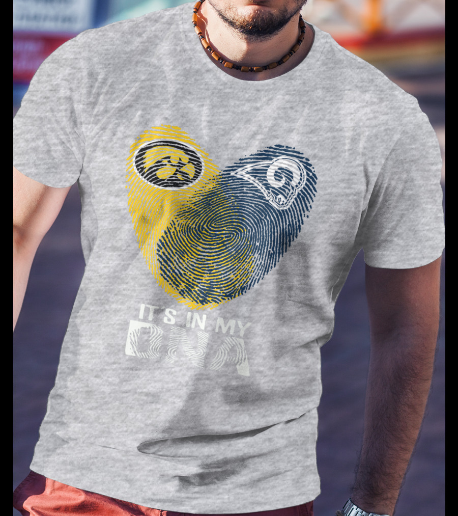 Los Angeles Rams Hawkeye It's In My Dna T-Shirt