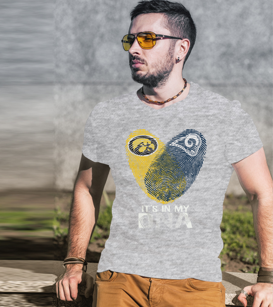 Los Angeles Rams Hawkeye It's In My Dna T-Shirt