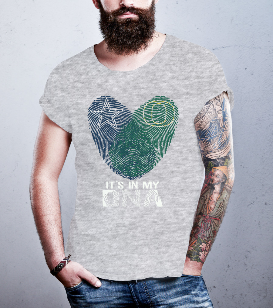 Dallas Cowboys Oregon It's In My Dna T-Shirt