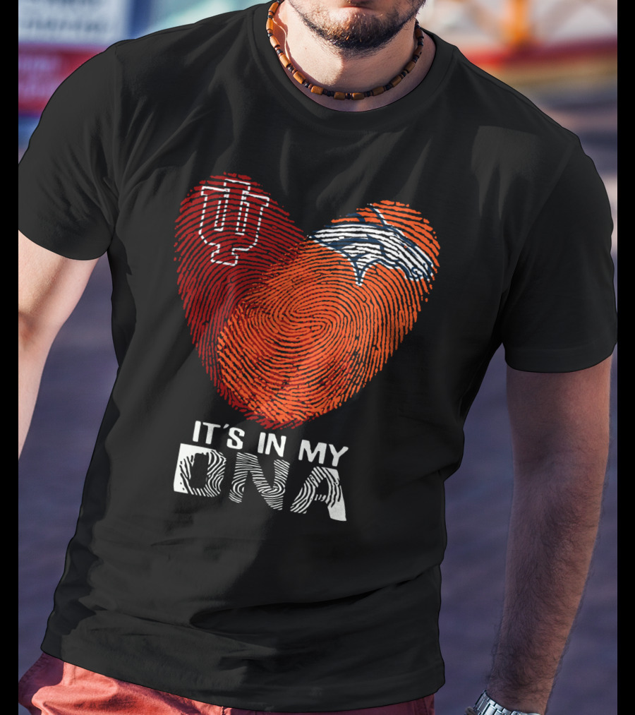 Denver Broncos Hoosiers It's In My Dna T-Shirt