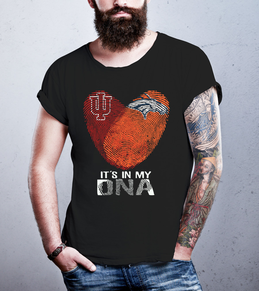 Denver Broncos Hoosiers It's In My Dna T-Shirt
