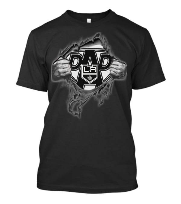 Angeles LA Kings Super Dad T-Shirt