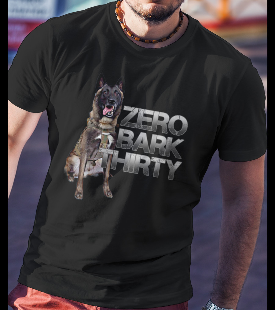 Zero Bark Thirty Dog T-Shirt