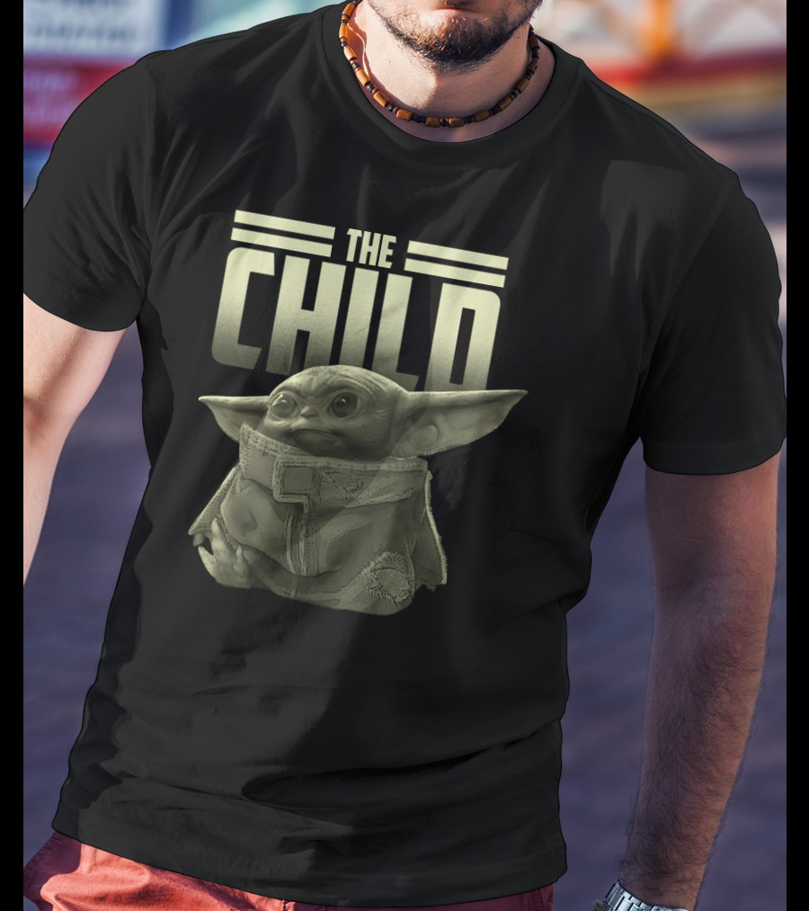 Star Wars The Mandalorian The Child Yoda Inspired Character T-Shirt