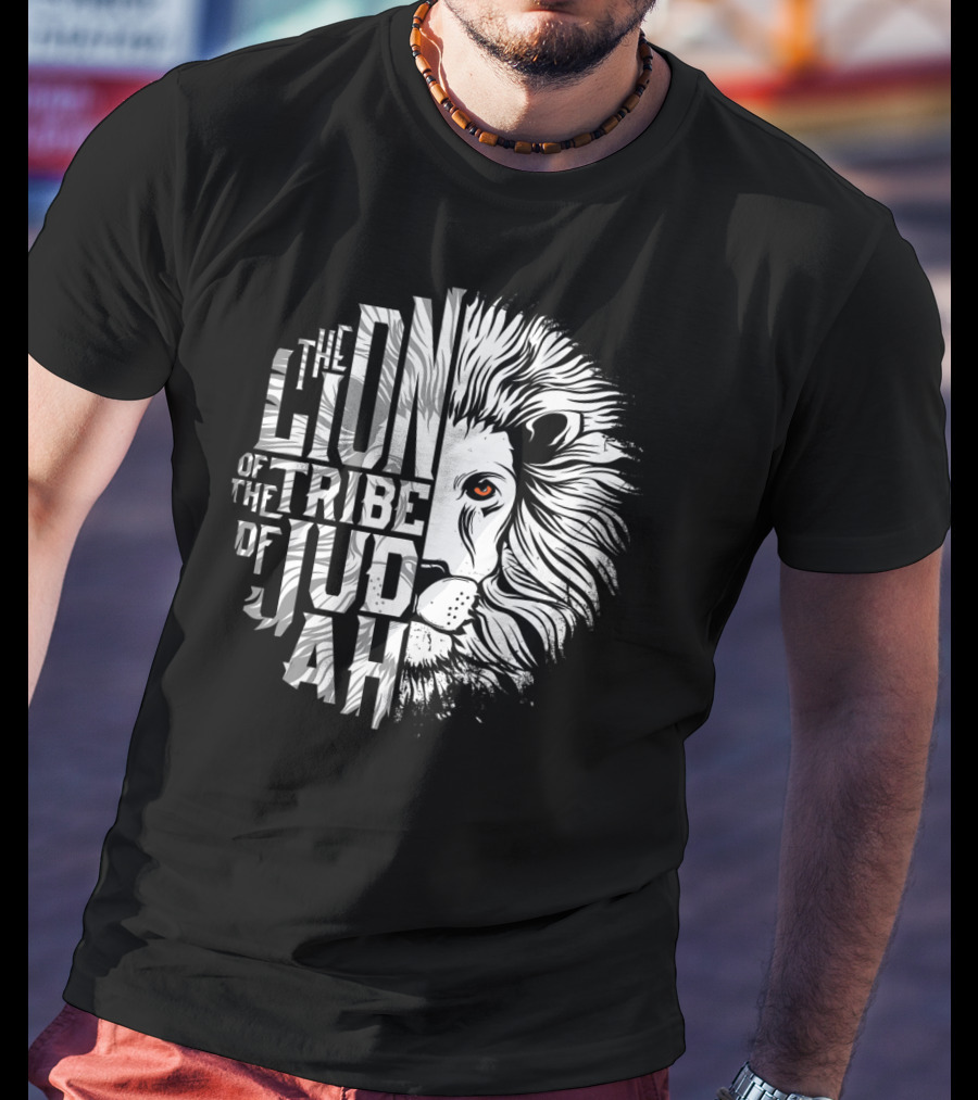 The Lion Of The Tribe Of Judah Christian T-Shirt