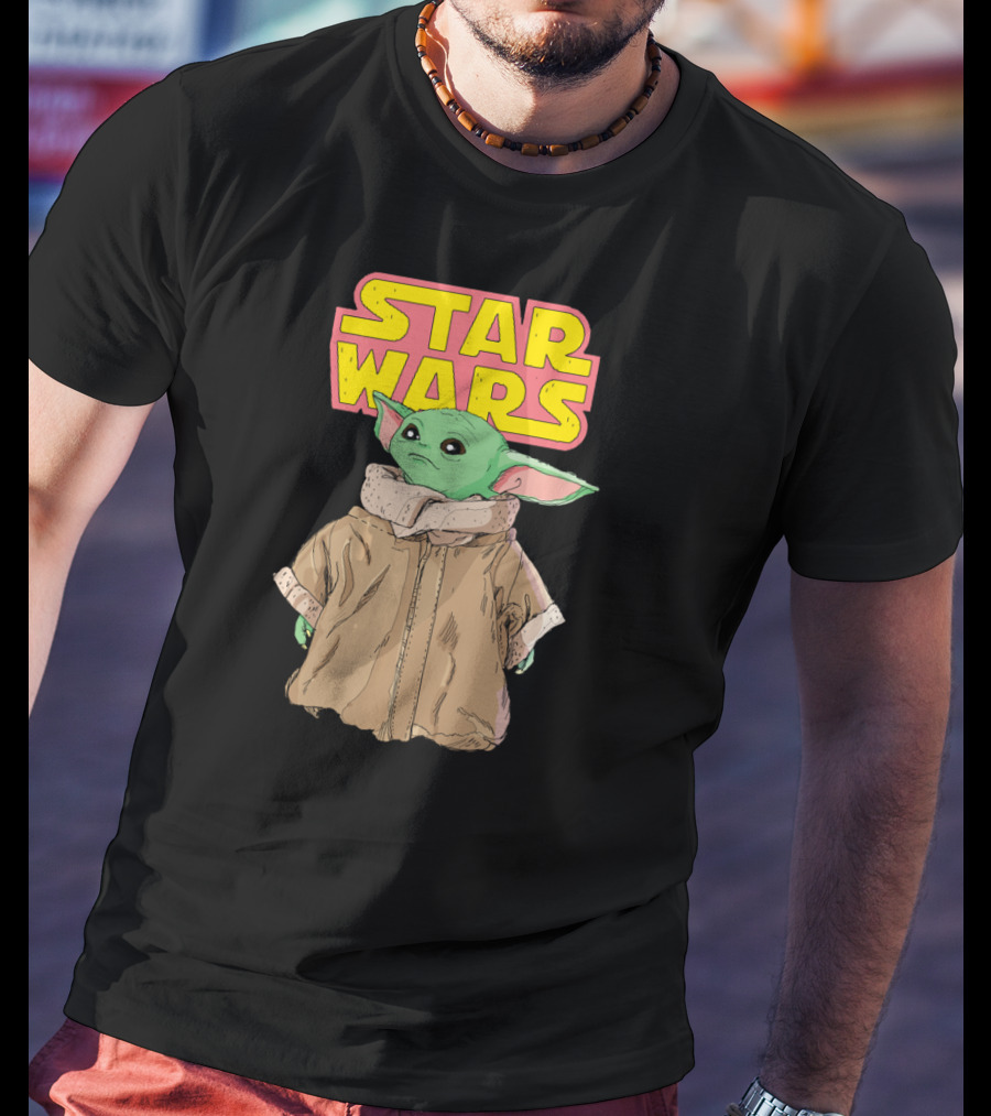 Star Wars The Mandalorian The Child Cute Comic T-Shirt