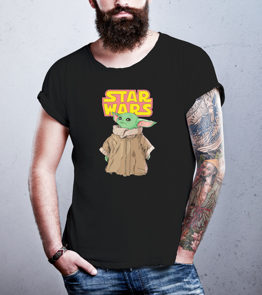 Star Wars The Mandalorian The Child Cute Comic T-Shirt