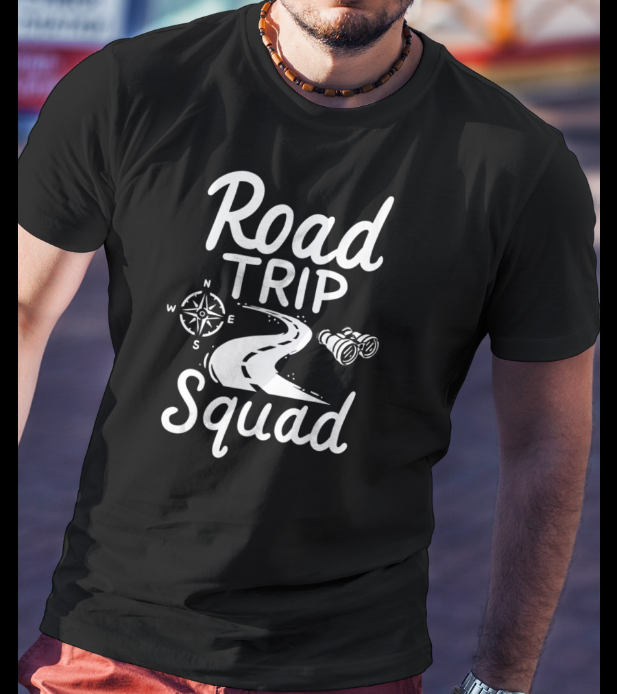 Road Trip Squad Compass Adventure T-Shirt