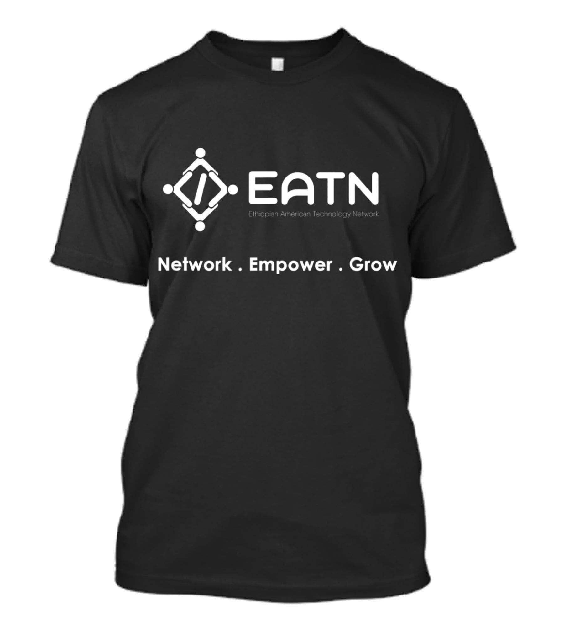 EATN Ethiopian American Technology Network Network Empower Grow T-Shirt
