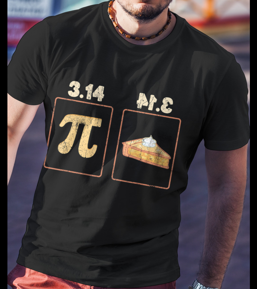 3.14 Pi Symbol Equals Pie 14.3 Pi Day Vintage T-Shirt