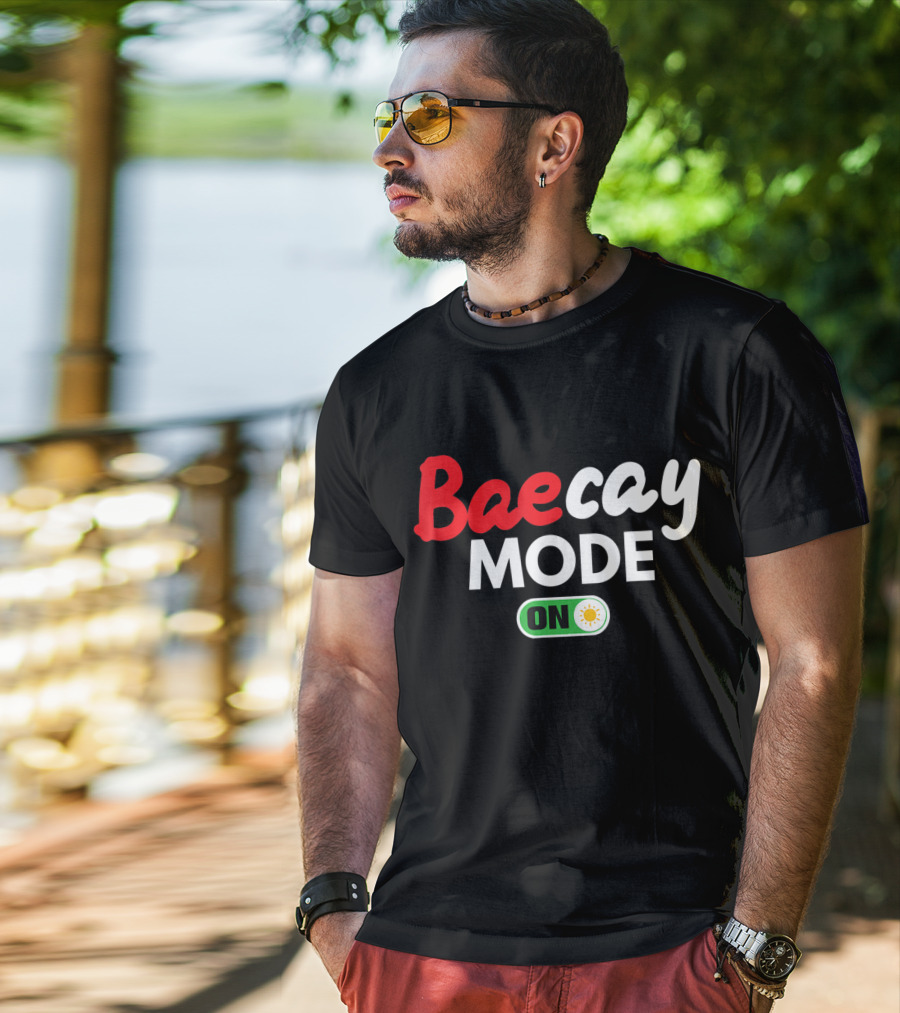 Baecay Mode On Couples Vacation Sun Switch T-Shirt