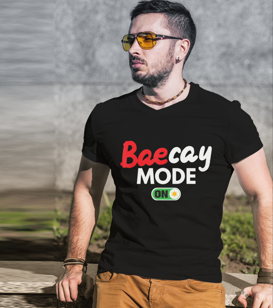 Baecay Mode On Couples Vacation Sun Switch T-Shirt