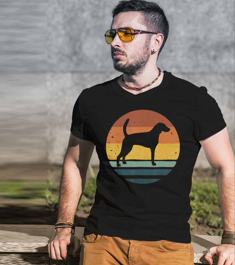 American Foxhound Vintage Sunset T-Shirt