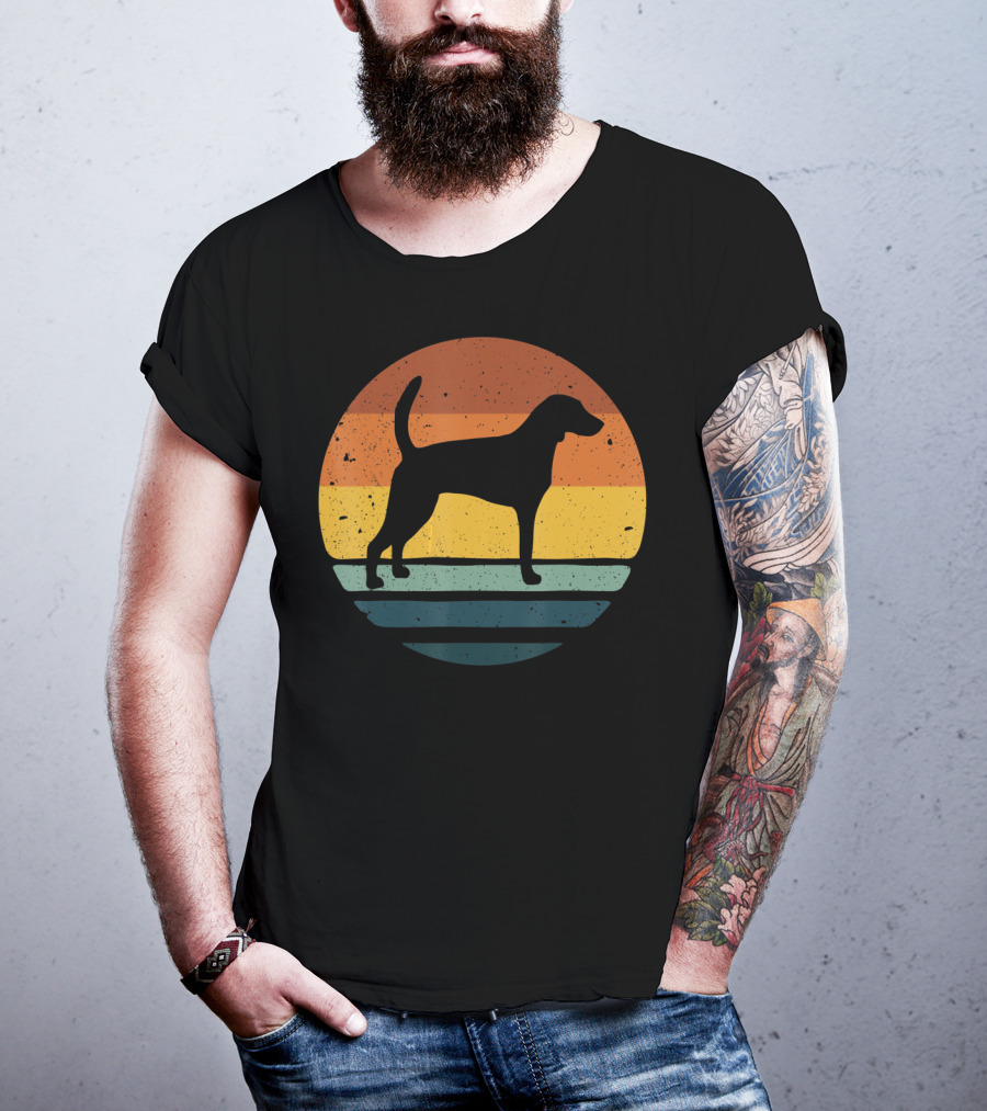 American Foxhound Vintage Sunset T-Shirt