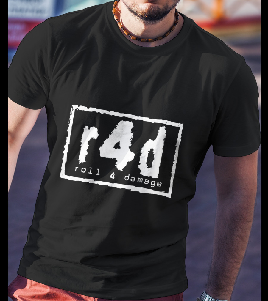 NWO R4D Roll 4 Damage Dnd RPG Roleplay T-Shirt