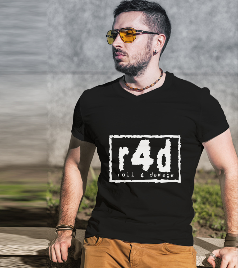 NWO R4D Roll 4 Damage Dnd RPG Roleplay T-Shirt