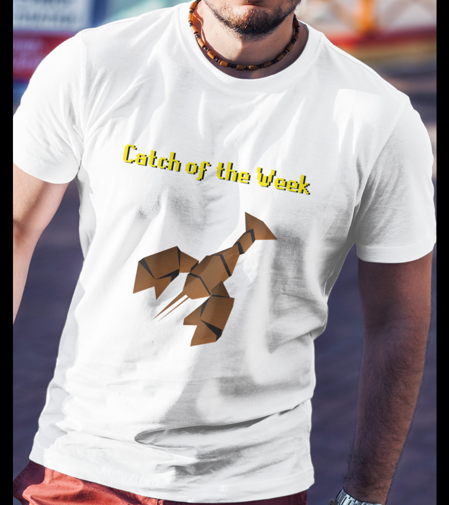 Catch Of The Week Runescape Lobster Pixel T-Shirt